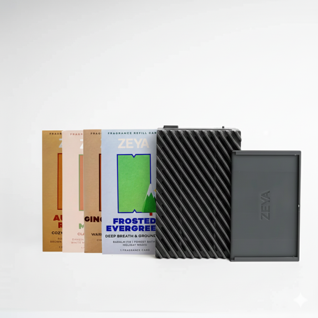 ZEYA Portable Diffuser & Fragrance Cards Welcome Bundle | ZEYA ZEYA Portable Diffuser & Fragrance Cards Welcome Bundle | ZEYA