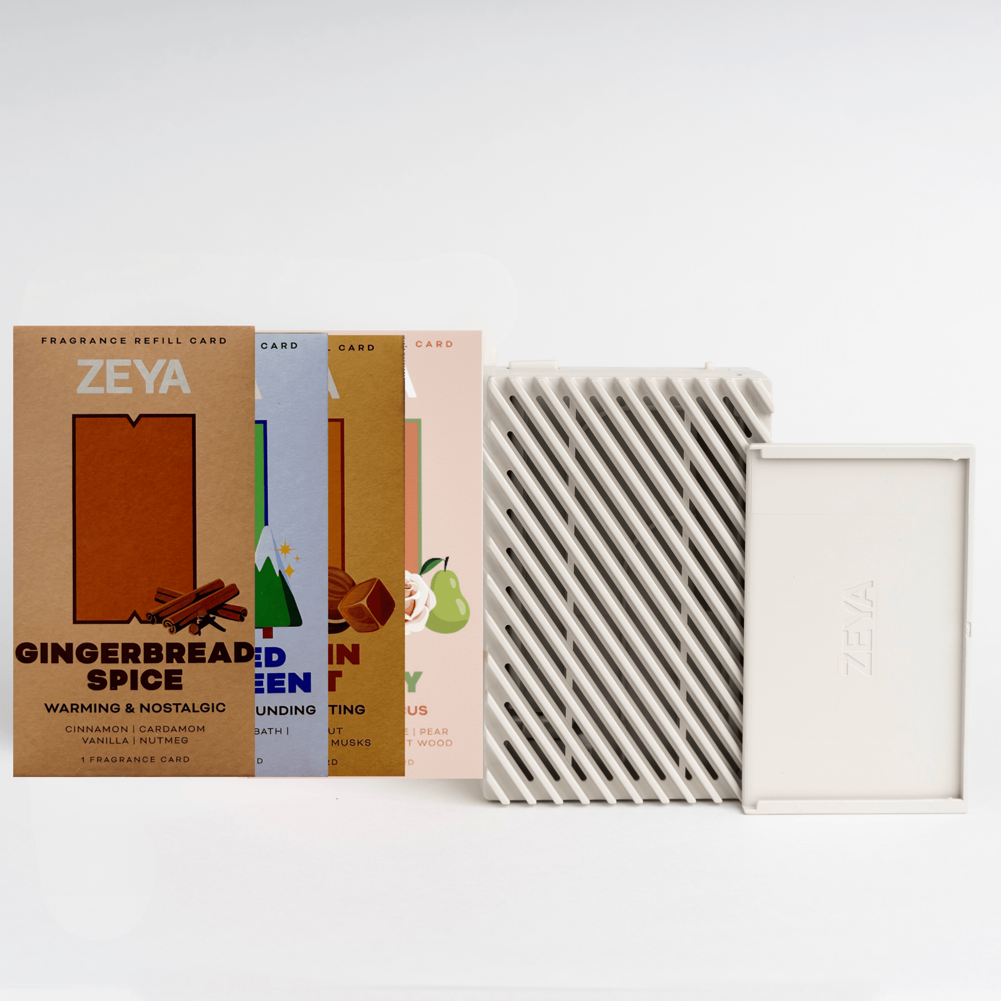 ZEYA Portable Diffuser & Fragrance Cards Welcome Bundle | ZEYA ZEYA Portable Diffuser & Fragrance Cards Welcome Bundle | ZEYA